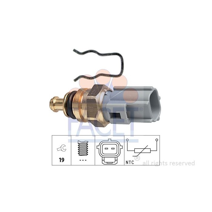 FACET Made in Italy - Sensor, Kühlmitteltemperatur 7.3285