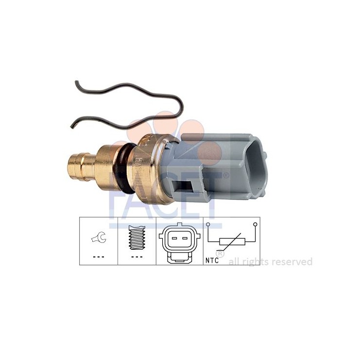 FACET Made in Italy - Sensor, Kühlmitteltemperatur 7.3302