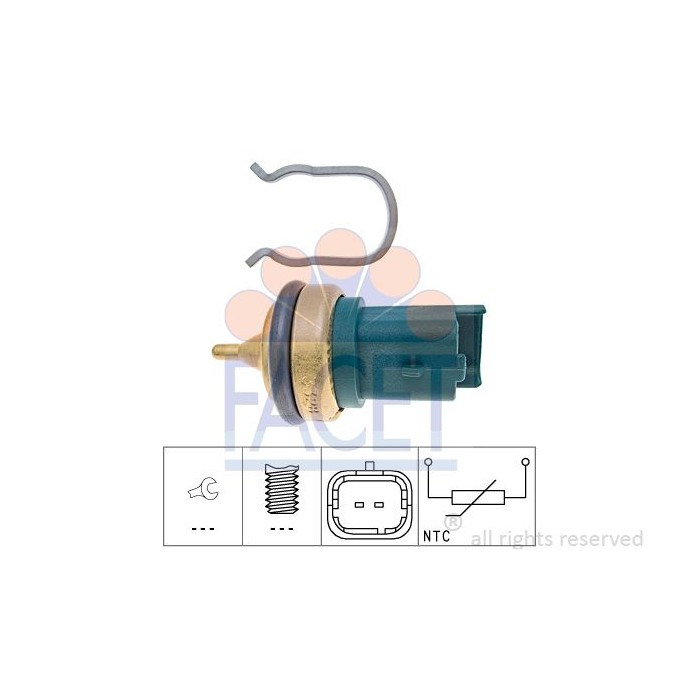 FACET Made in Italy - Sensor, Kühlmitteltemperatur 7.3328