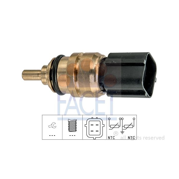 FACET Made in Italy - Sensor, Kühlmitteltemperatur 7.3371