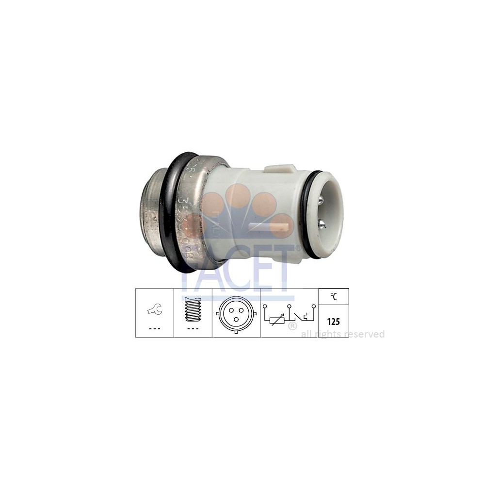 FACET Made in Italy - Sensor, Kühlmitteltemperatur 7.3533
