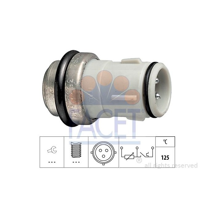 FACET Made in Italy - Sensor, Kühlmitteltemperatur 7.3533