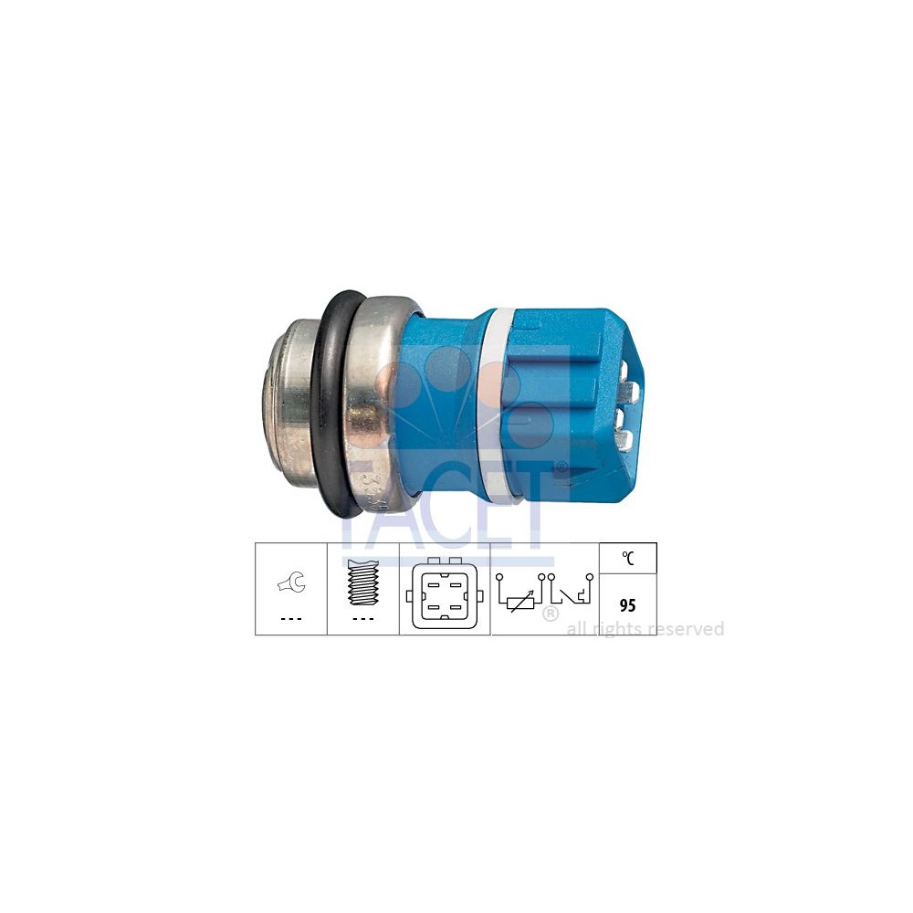 FACET Made in Italy - Sensor, Kühlmitteltemperatur 7.3535