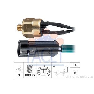 FACET Made in Italy - Temperaturschalter, Kühlmittelwarnlampe 7.4124