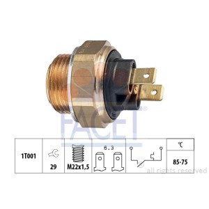 FACET Made in Italy - Temperaturschalter, Kühlerlüfter 7.5008