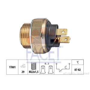 FACET Made in Italy - Temperaturschalter, Kühlerlüfter 7.5017