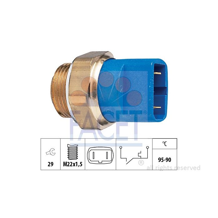 FACET Made in Italy - Temperaturschalter, Kühlerlüfter 7.5032