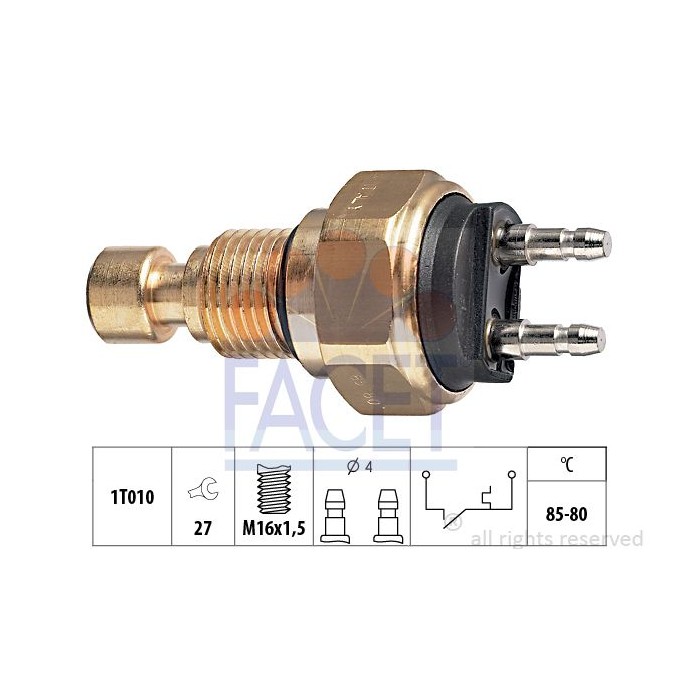 FACET Made in Italy - Temperaturschalter, Kühlerlüfter 7.5035