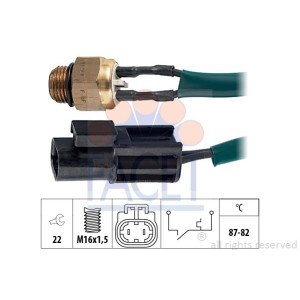 FACET Made in Italy - Temperaturschalter, Kühlerlüfter 7.5112