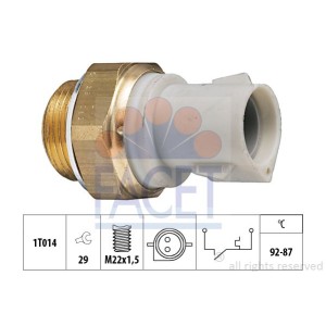 FACET Made in Italy - Temperaturschalter, Kühlerlüfter 7.5129