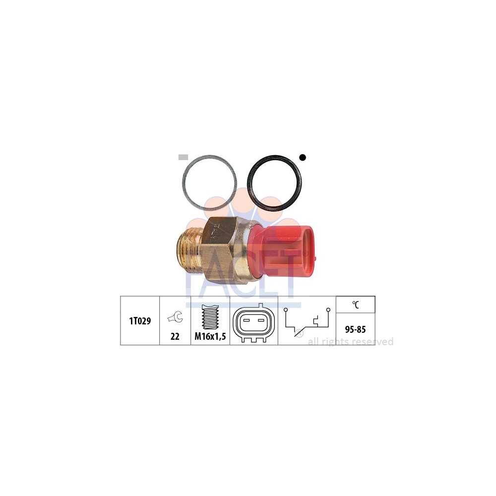 FACET Made in Italy - Temperaturschalter, Kühlerlüfter 7.5149