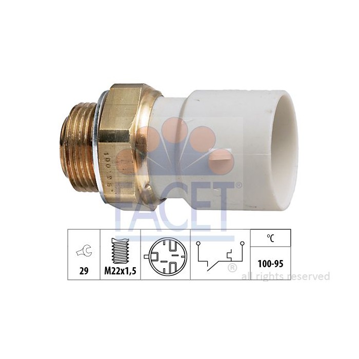 FACET Made in Italy - Temperaturschalter, Kühlerlüfter 7.5182