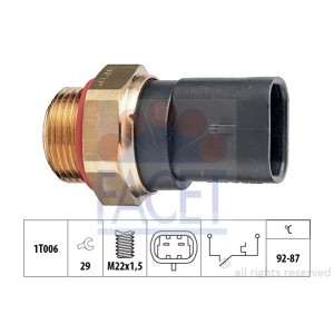 FACET Made in Italy - Temperaturschalter, Kühlerlüfter 7.5187