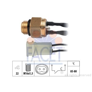 FACET Made in Italy - Temperaturschalter, Kühlerlüfter 7.5217