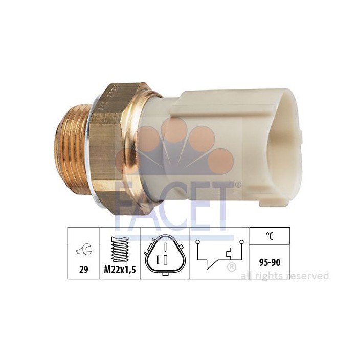 FACET Made in Italy - Temperaturschalter, Kühlerlüfter 7.5262