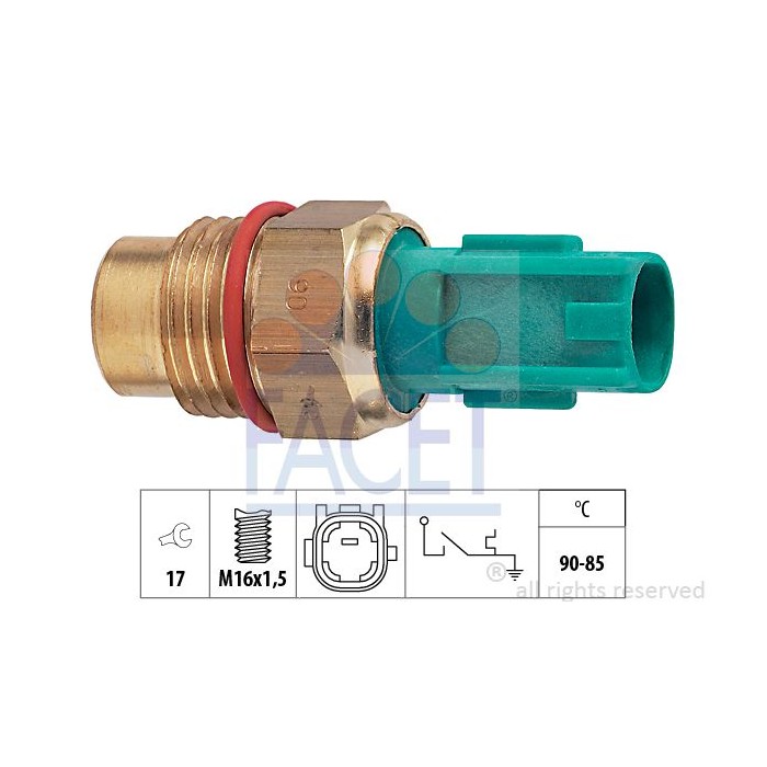 FACET Made in Italy - Temperaturschalter, Kühlerlüfter 7.5266