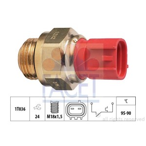 FACET Made in Italy - Temperaturschalter, Kühlerlüfter 7.5282