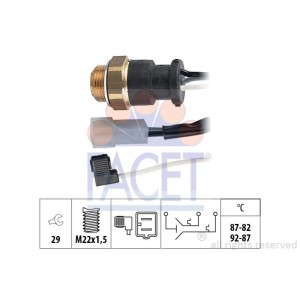 FACET Made in Italy - Temperaturschalter, Kühlerlüfter 7.5602