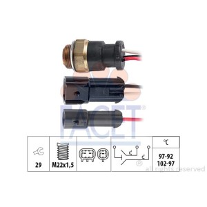 FACET Made in Italy - Temperaturschalter, Kühlerlüfter 7.5609