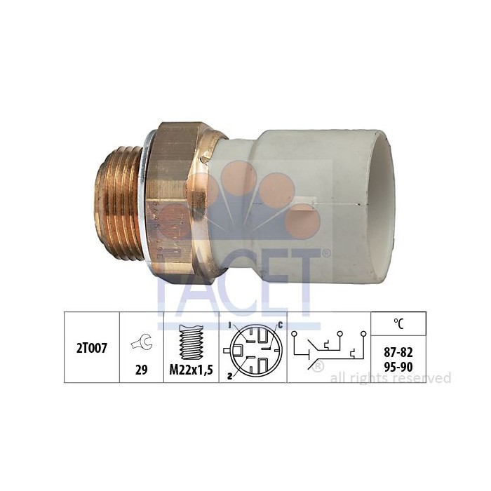 FACET Made in Italy - Temperaturschalter, Kühlerlüfter 7.5645
