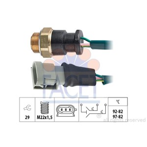 FACET Made in Italy - Temperaturschalter, Kühlerlüfter 7.5662