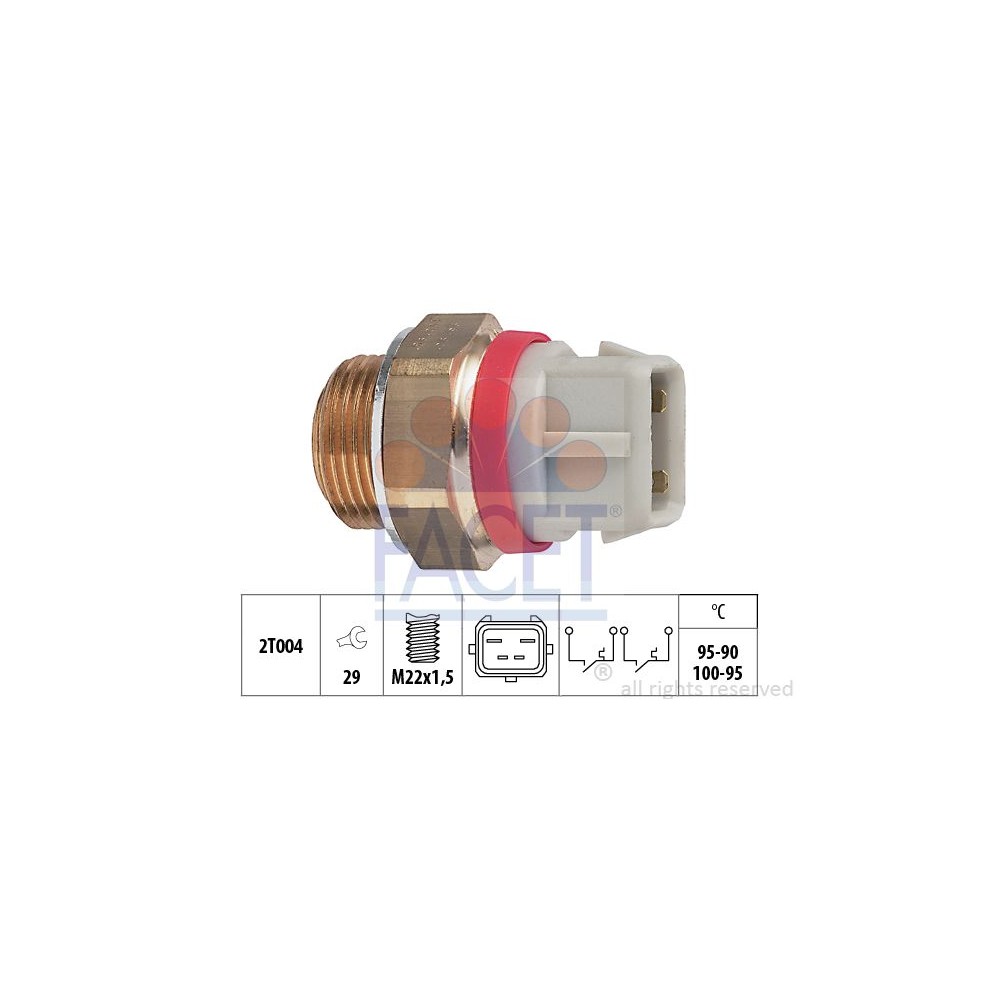 FACET Made in Italy - Temperaturschalter, Kühlerlüfter 7.5682