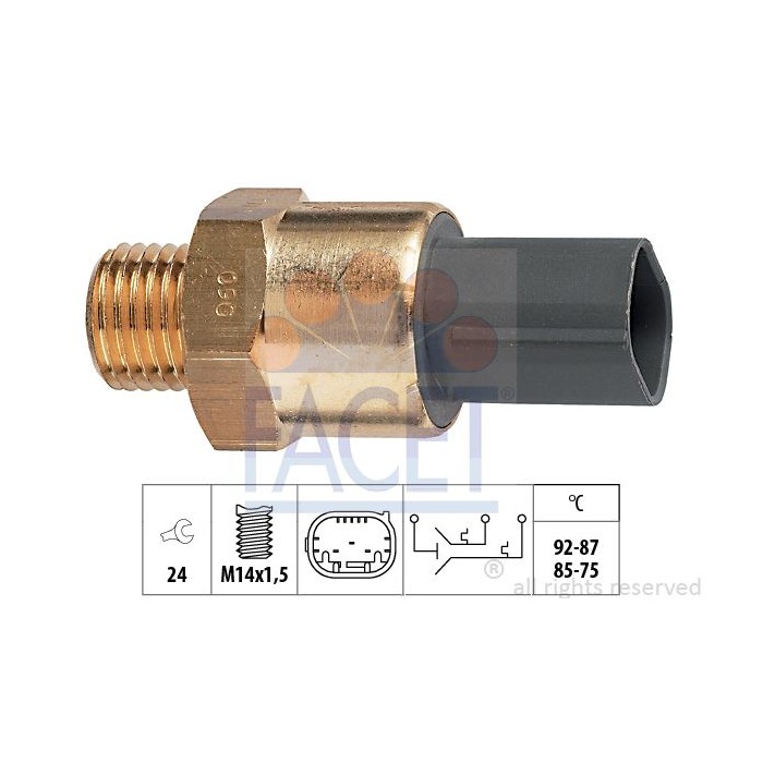 FACET Made in Italy - Temperaturschalter, Kühlerlüfter 7.5691