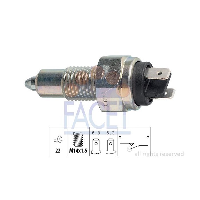 FACET Made in Italy - Schalter, Rückfahrleuchte 7.6000