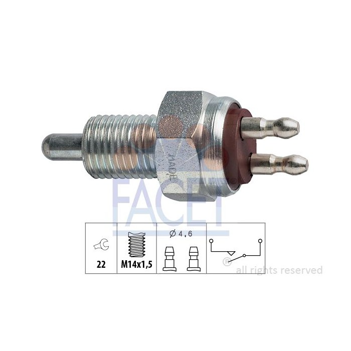 FACET Made in Italy - Schalter, Rückfahrleuchte 7.6007