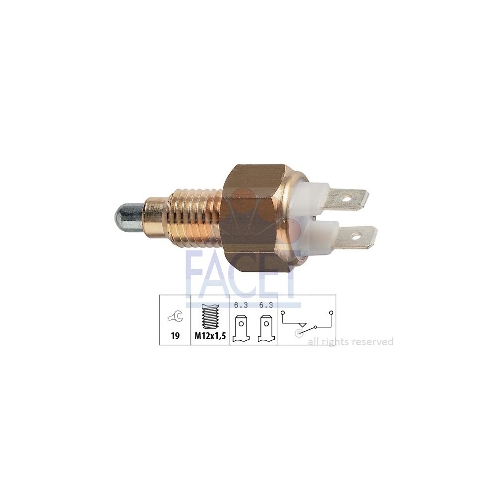 FACET Made in Italy - Schalter, Rückfahrleuchte 7.6009