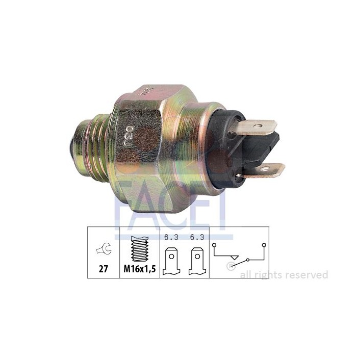 FACET Made in Italy - Schalter, Rückfahrleuchte 7.6074