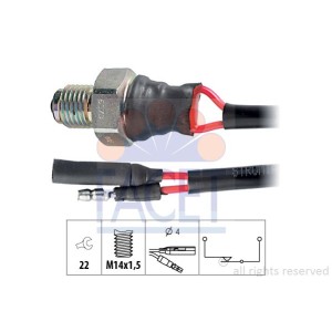 FACET Made in Italy - Schalter, Rückfahrleuchte 7.6078