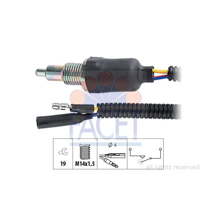 FACET Made in Italy - Schalter, Rückfahrleuchte 7.6093