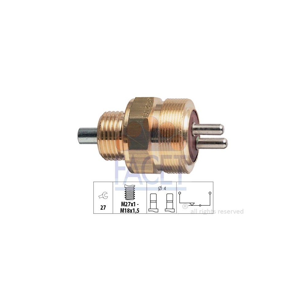 FACET Made in Italy - Schalter, Rückfahrleuchte 7.6102