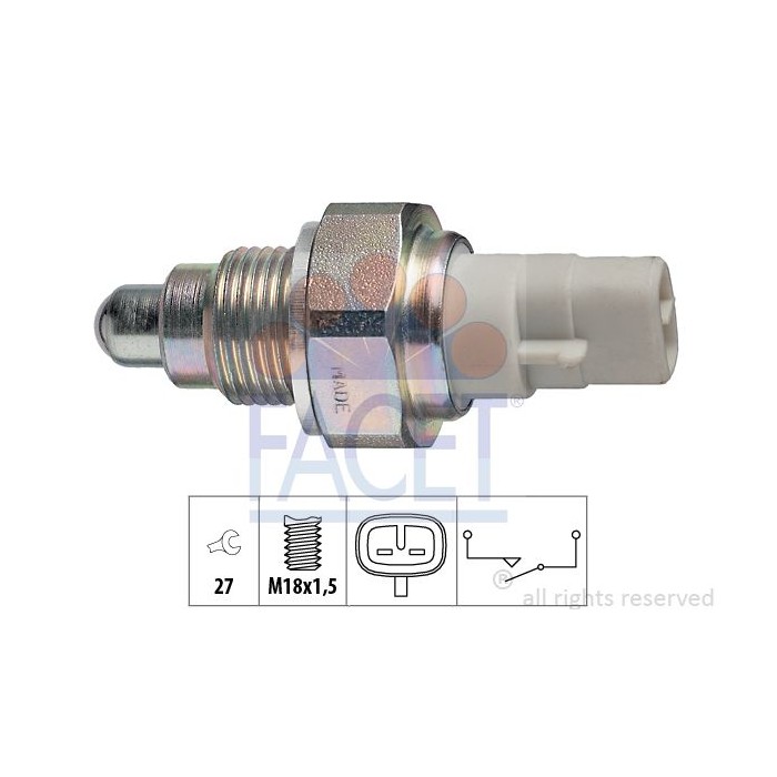 FACET Made in Italy - Schalter, Rückfahrleuchte 7.6111