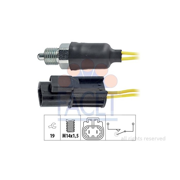 FACET Made in Italy - Schalter, Rückfahrleuchte 7.6115