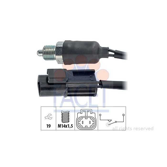 FACET Made in Italy - Schalter, Rückfahrleuchte 7.6116