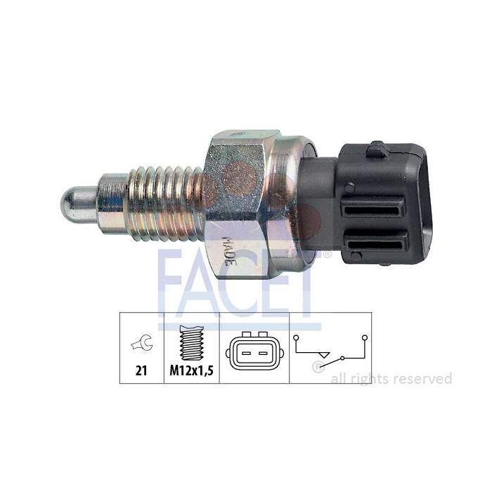 FACET Made in Italy - Schalter, Rückfahrleuchte 7.6125