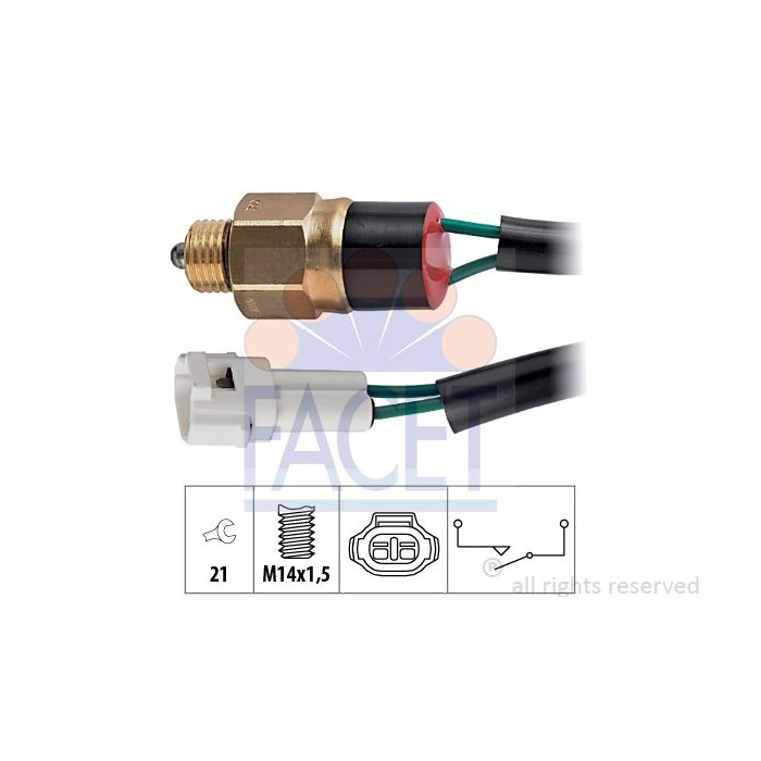FACET Made in Italy - Schalter, Rückfahrleuchte 7.6155