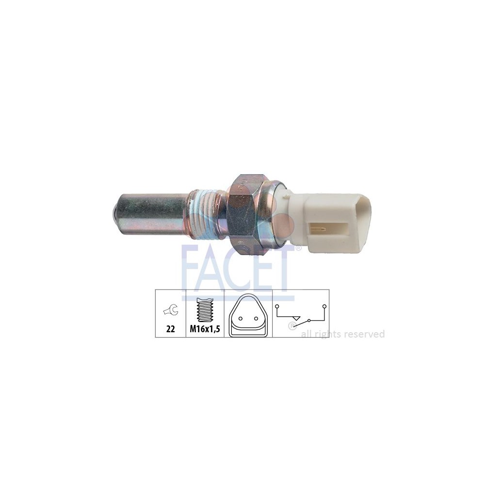 FACET Made in Italy - Schalter, Rückfahrleuchte 7.6212