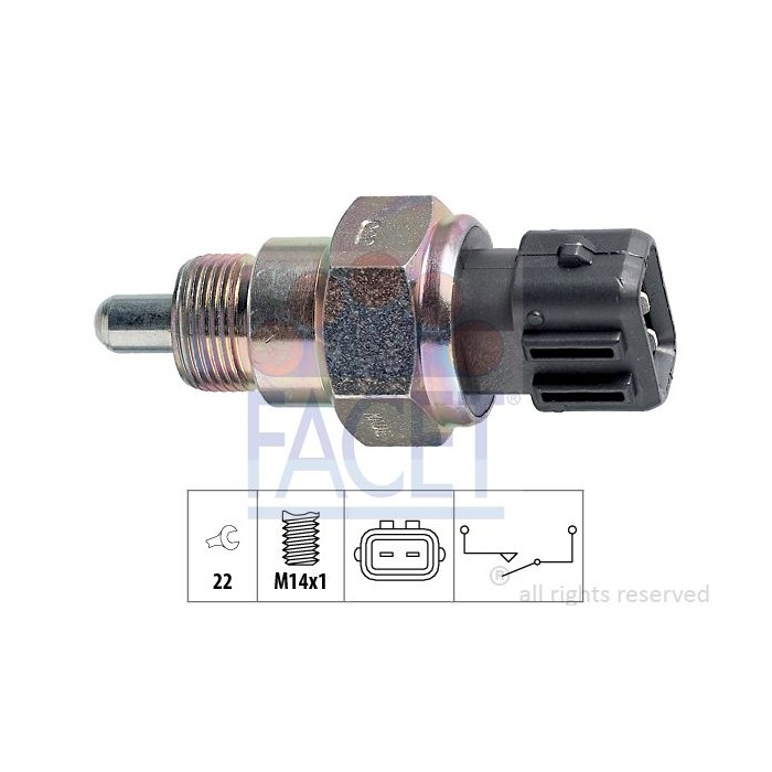FACET Made in Italy - Schalter, Rückfahrleuchte 7.6216