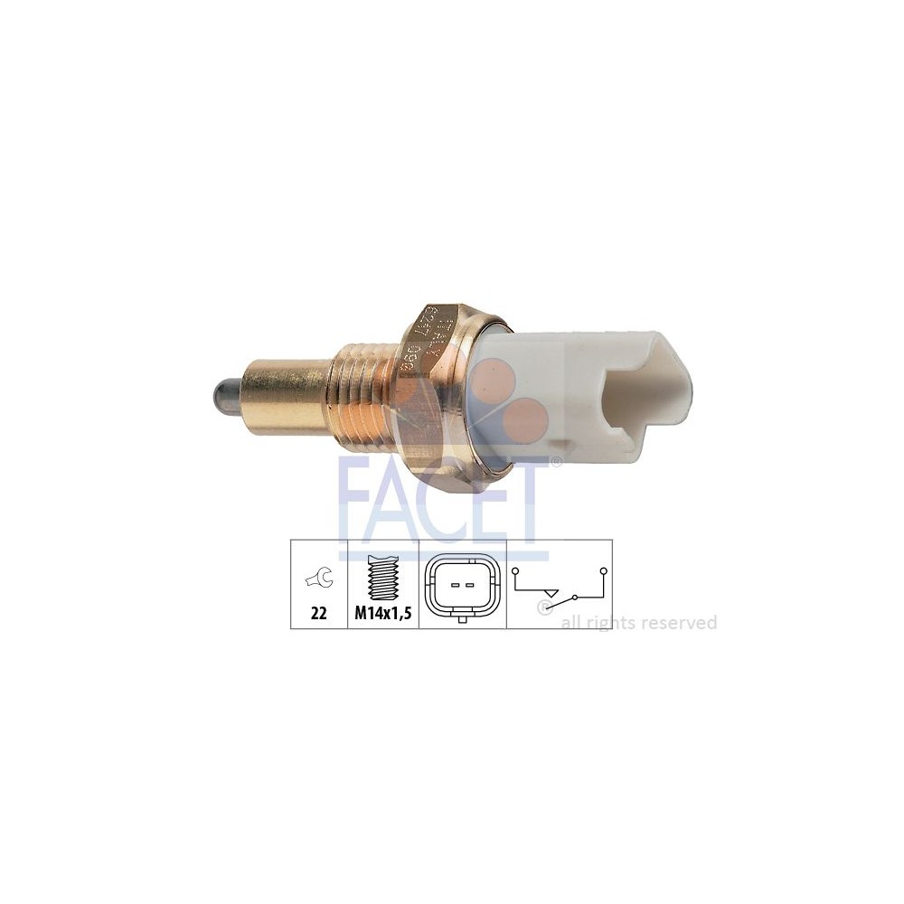 FACET Made in Italy - Schalter, Rückfahrleuchte 7.6217