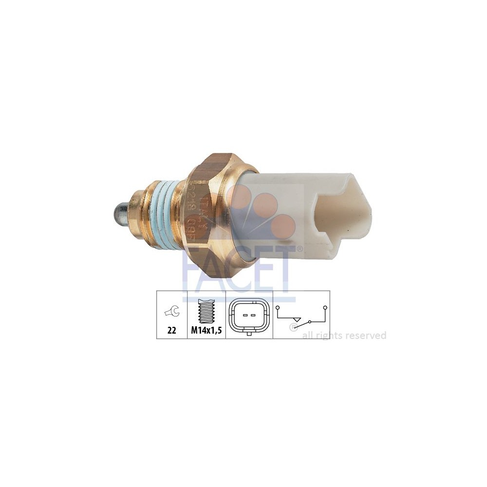 FACET Made in Italy - Schalter, Rückfahrleuchte 7.6218