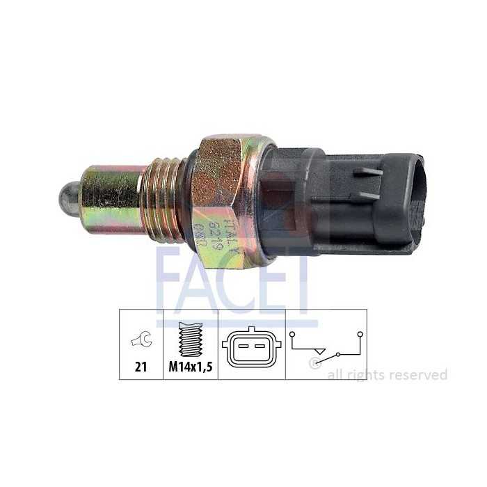 FACET Made in Italy - Schalter, Rückfahrleuchte 7.6219