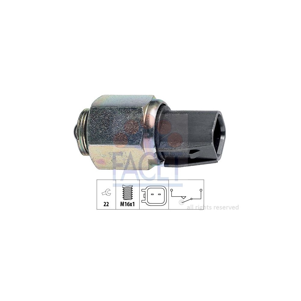 FACET Made in Italy - Schalter, Rückfahrleuchte 7.6242