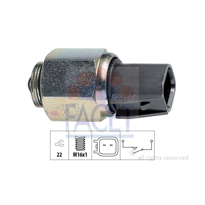 FACET Made in Italy - Schalter, Rückfahrleuchte 7.6242