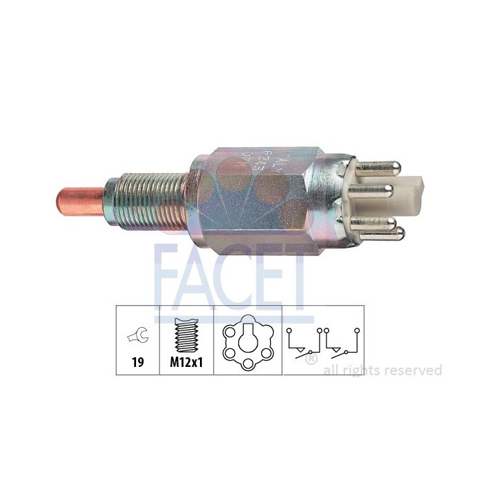 FACET Made in Italy - Schalter, Rückfahrleuchte 7.6243
