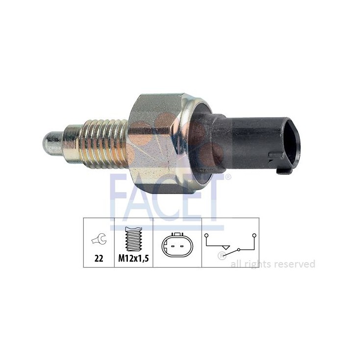 FACET Made in Italy - Schalter, Rückfahrleuchte 7.6252