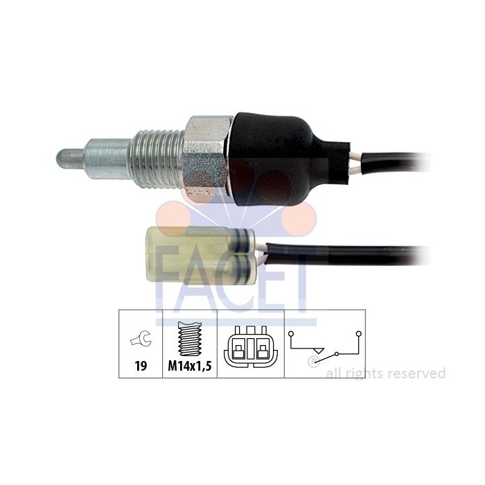 FACET Made in Italy - Schalter, Rückfahrleuchte 7.6255