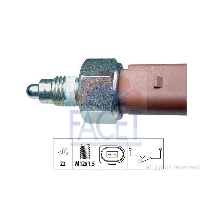 FACET Made in Italy - Schalter, Rückfahrleuchte 7.6266